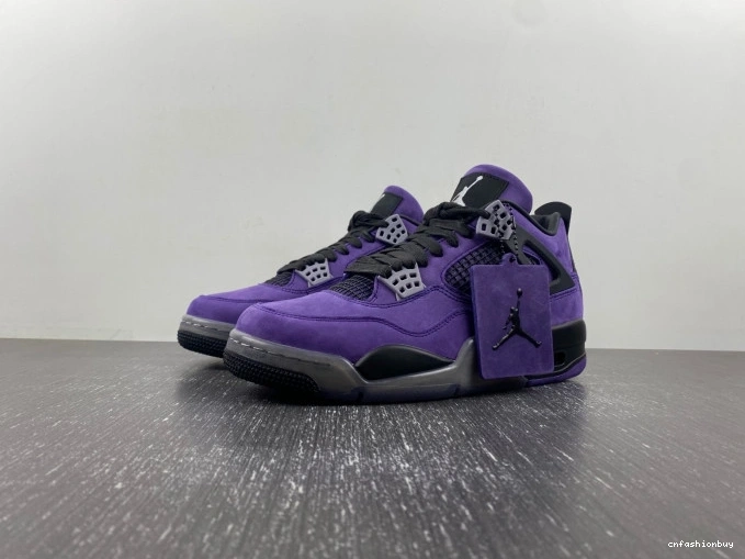 Travis Scott x Jordan Suede Purple 4 Air 0919